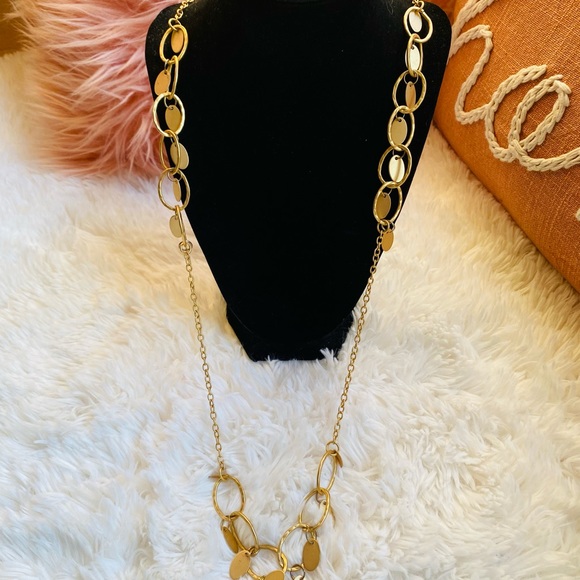 Long Gold Necklace - Picture 1 of 2